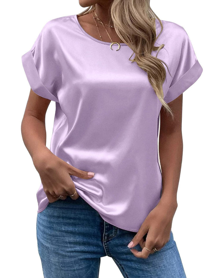 Damen Satinbluse Drune