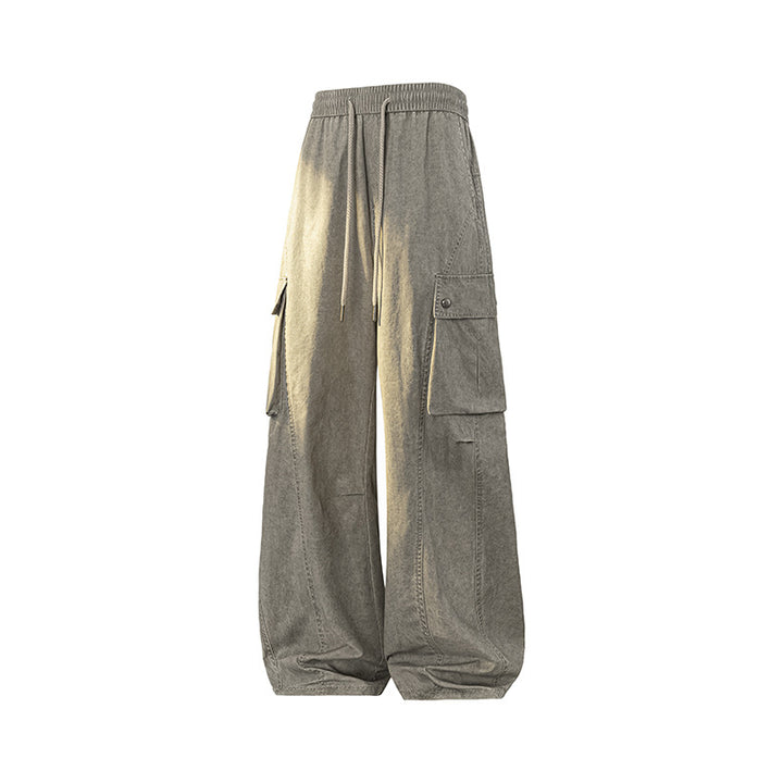 Damen Weite Baggy-Cargohose Drune