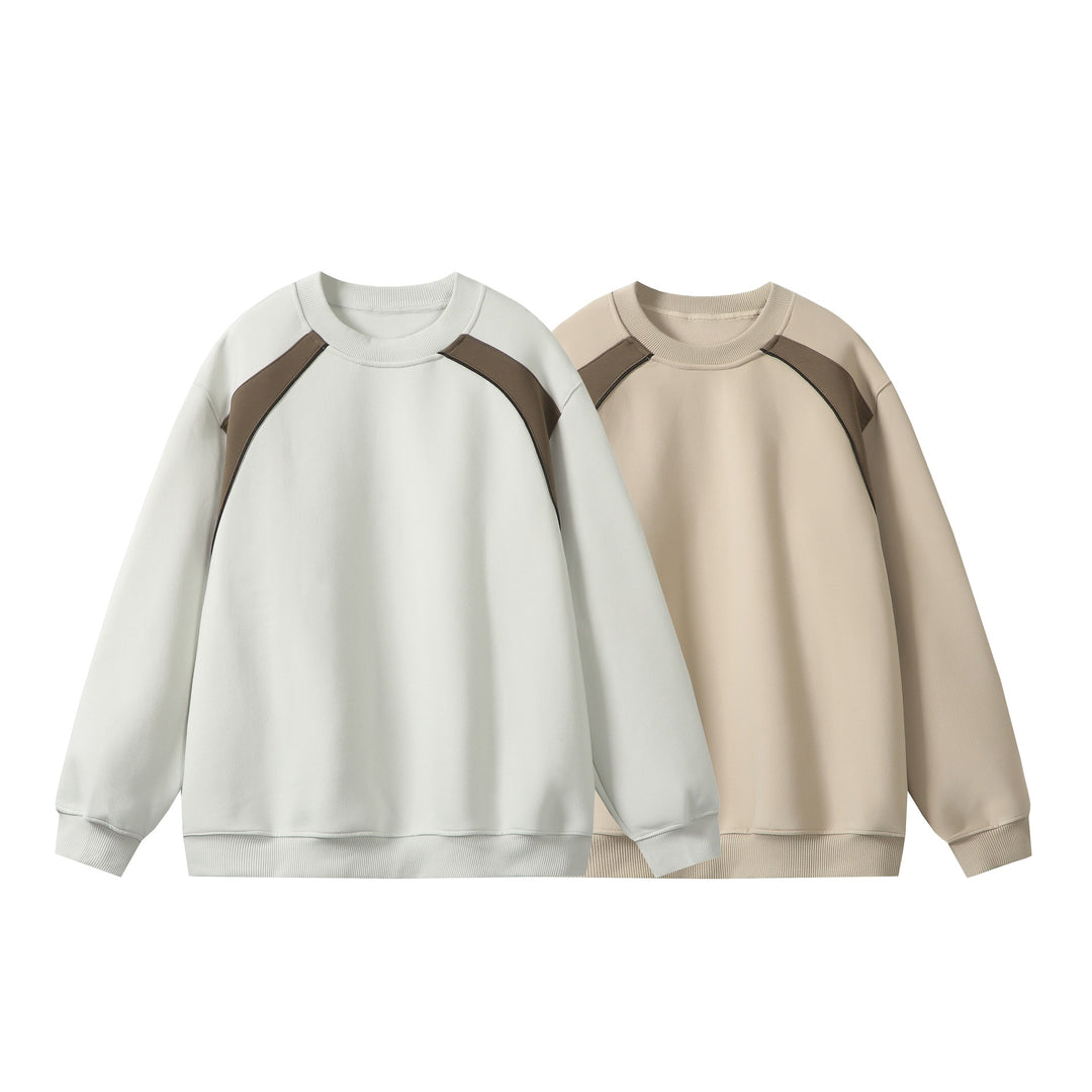 Unisex Oversize Sweatshirt mit Kontrast‑Schulterpanele Drune