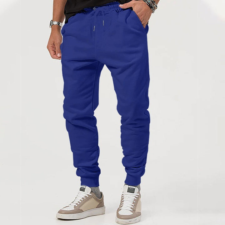 Herren bequeme Sweatpants mit elastischem Bund und seitlichen Eingrifftaschen Drune