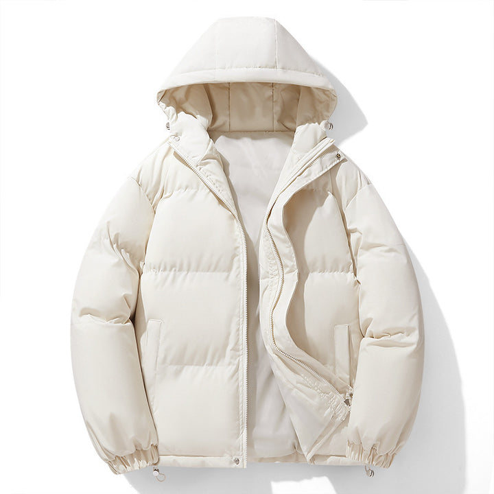 Damen Warme Steppjacke mit Kapuze Drune
