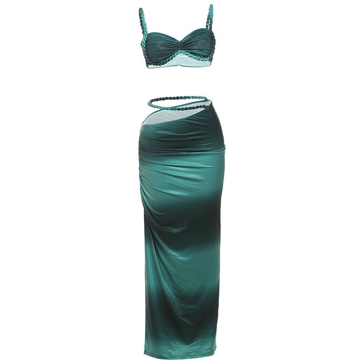 Damen Bikiniset mit elegantem Wickelrock Drune