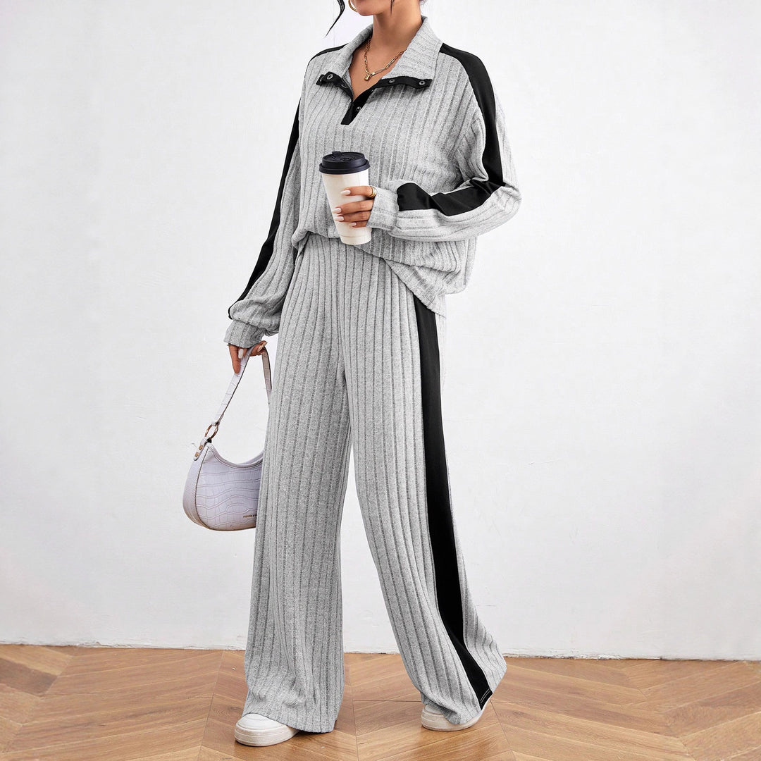 Damen Freizeit-Set mit sportlichen Akzenten und elegantem Stretchmaterial Drune