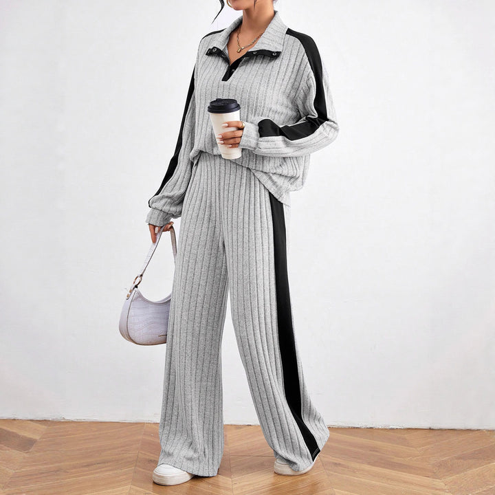 Damen Freizeit-Set mit sportlichen Akzenten und elegantem Stretchmaterial Drune