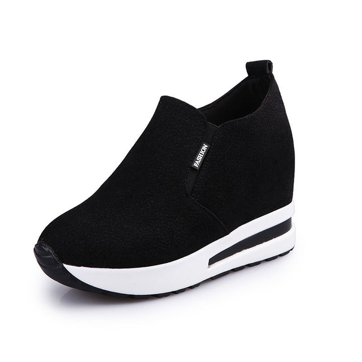 Damen Sportliche Wedge Sneakers Drune