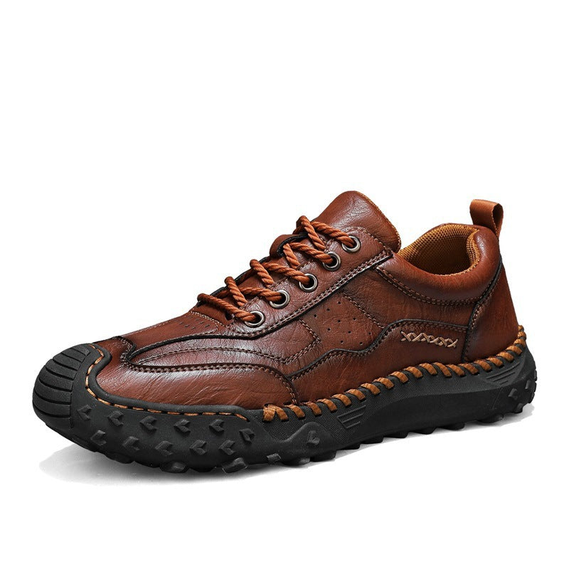 Herren robuste und vielseitige Freizeitschuhe mit griffiger Profilsohle Drune