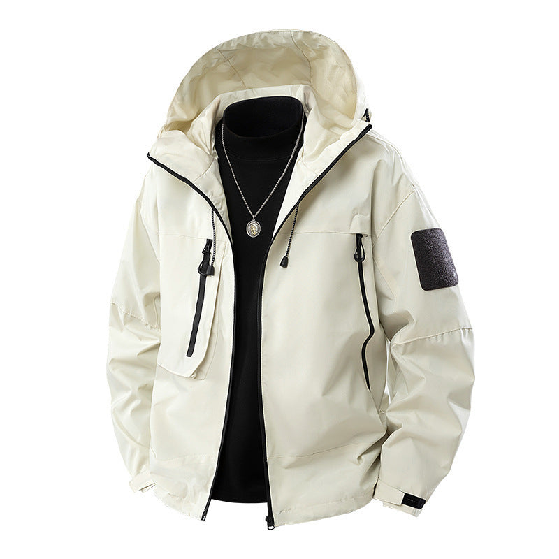 Drune | Outdoor Wandern Kapuzenjacke für Männer