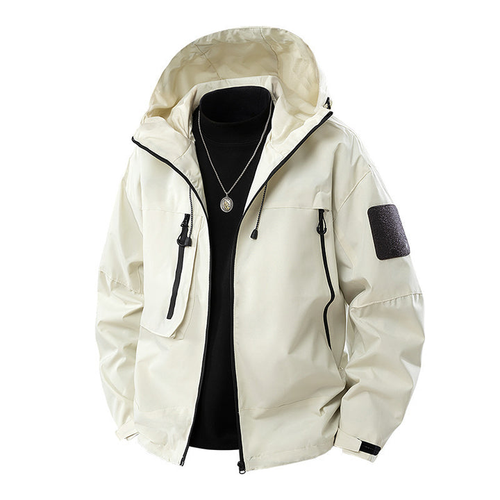 Drune | Outdoor Wandern Kapuzenjacke für Männer