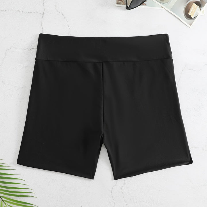 Damen Badeshorts mit hohem Bund und Seitentaschen Drune