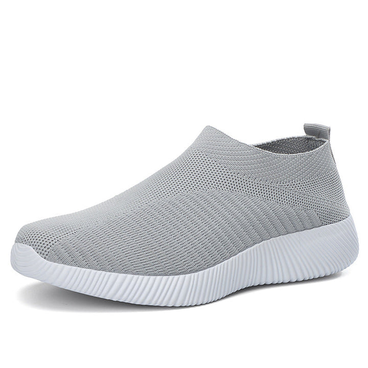 Damen luftige Slip-On Sneakers mit atmungsaktivem Design Drune