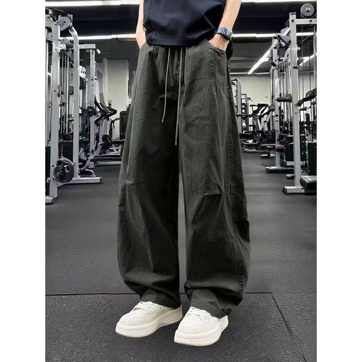 Herren Bequeme Cargo-Hose mit weitem Bein Drune