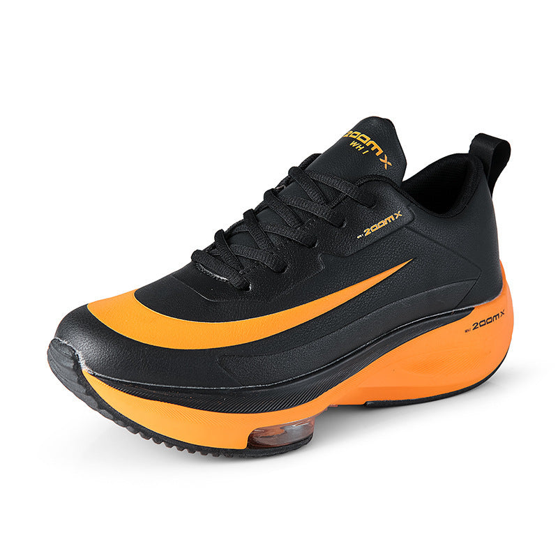 Herren Luftgepolsterter Performance-Sneaker mit sichtbarer Luftkammer und dicker Plateausohle Drune