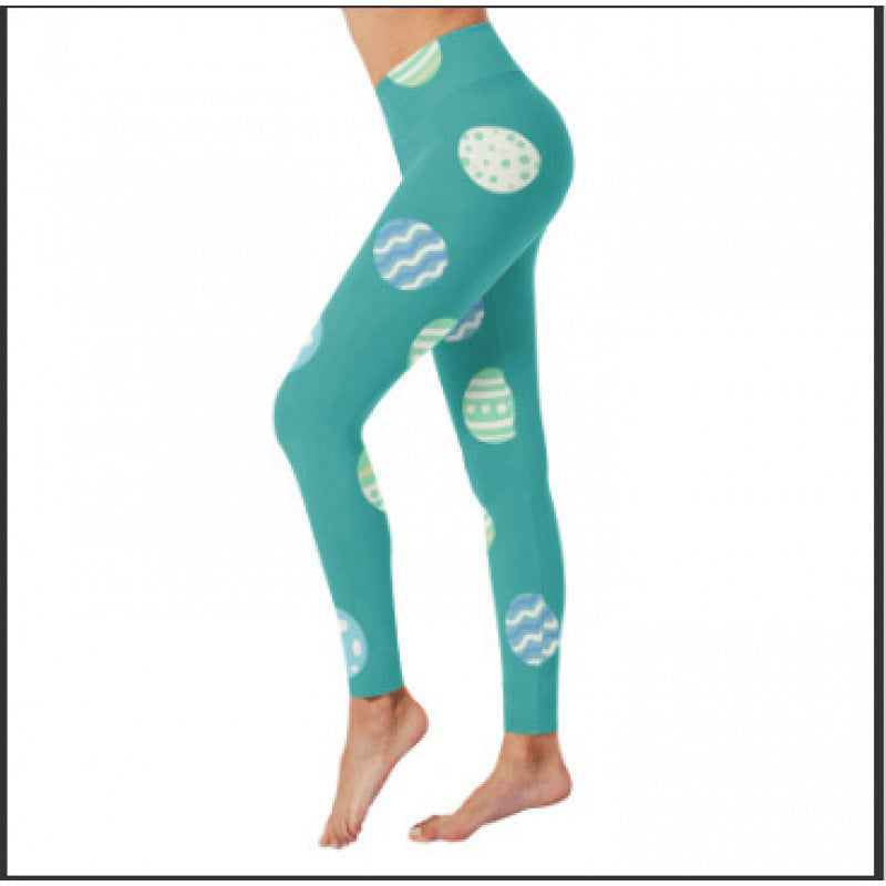 Damen Gemusterte Weihnachtsleggings Drune