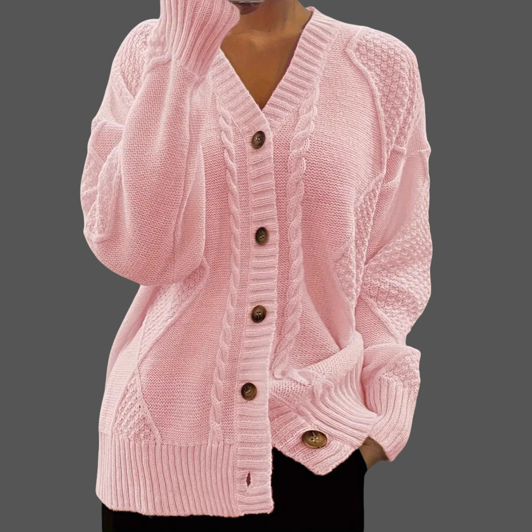 Damen Strickjacke im lässigen Oversized-Style Drune