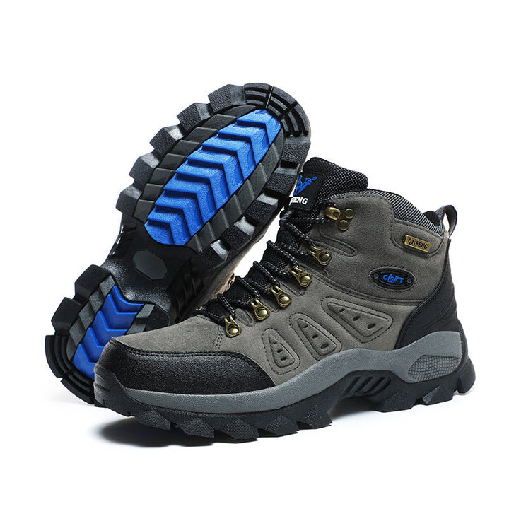 Herren Outdoor-Trekkingstiefel mit rutschfester Sohle und atmungsaktivem Obermaterial Drune
