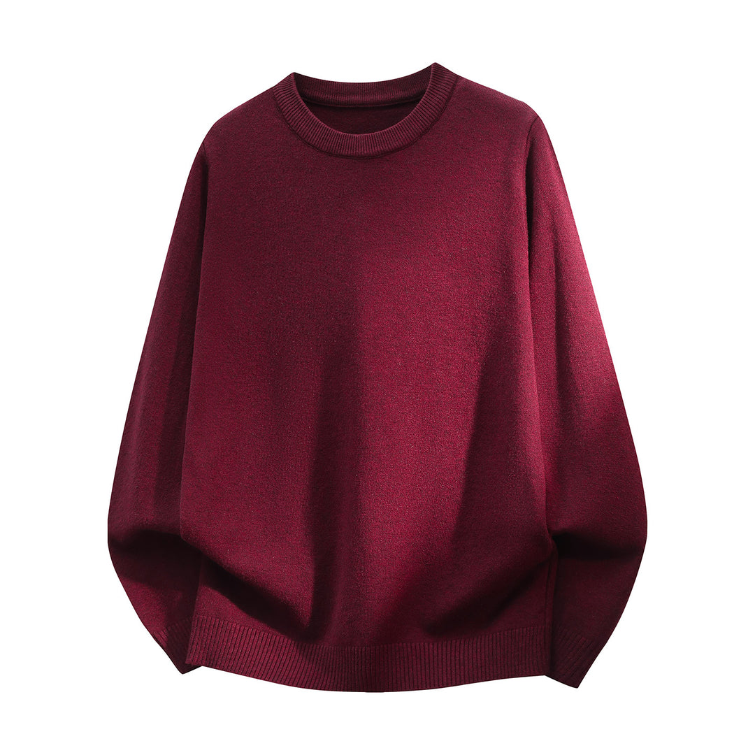 Unisex Oversize-Rundhals-Pullover aus feinem Merino-Mix Drune
