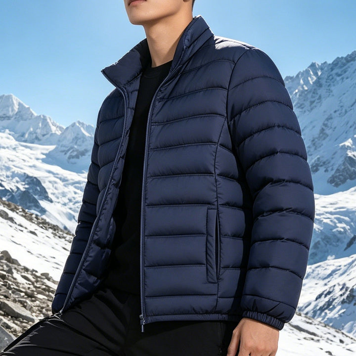 Herren Leichtgewichtige Steppjacke mit Thermo‑Füllung und Stehkragen Drune