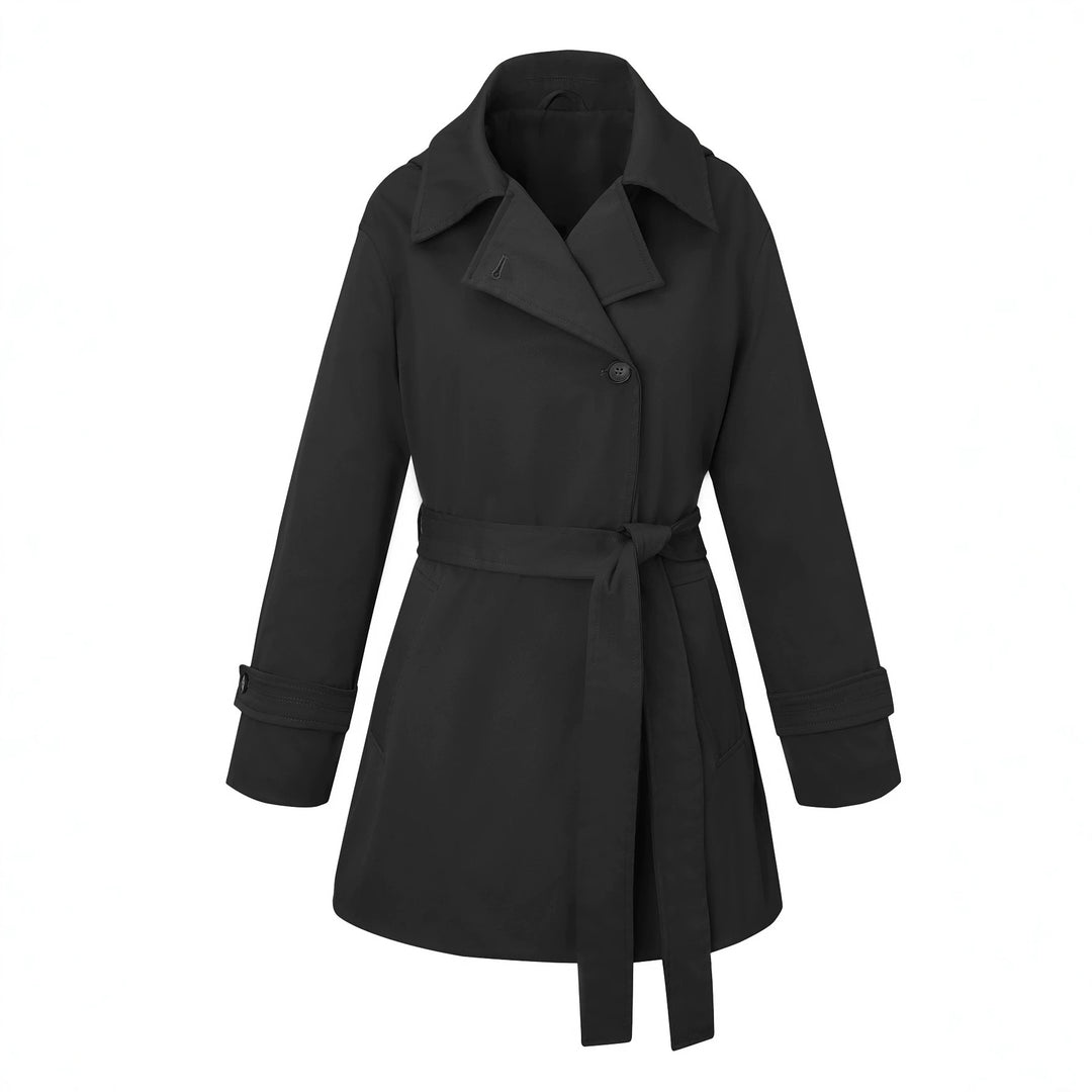 Damen Eleganter und zeitloser Trenchcoat Drune