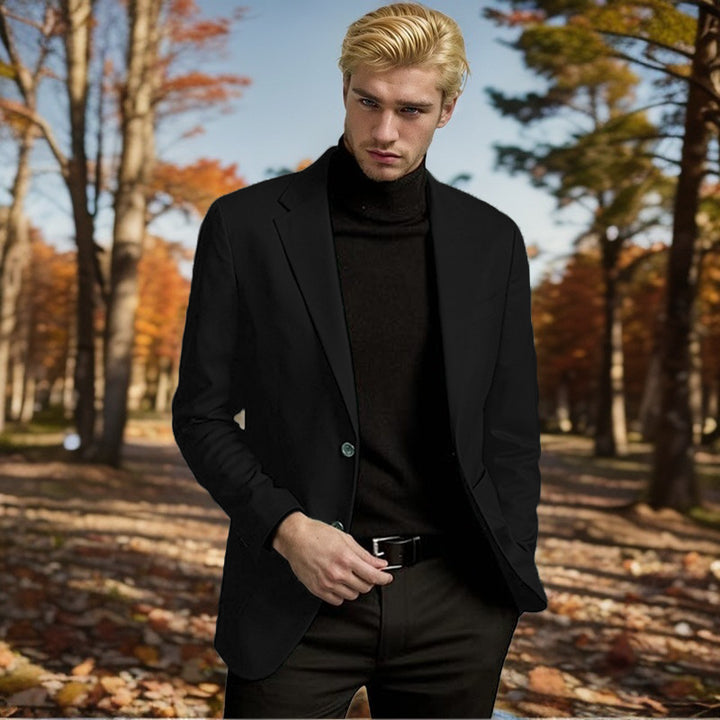 Herren Eleganter Blazer mit stilvollem Schnitt und hochwertigem Material Drune