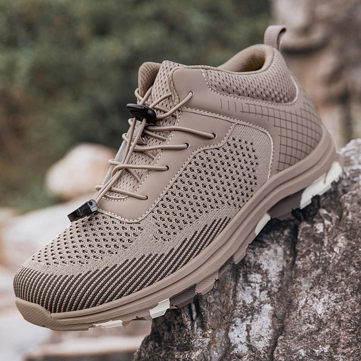 Herren Atmungsaktive Trail-Schuhe mit flexiblem Schnürsystem Drune