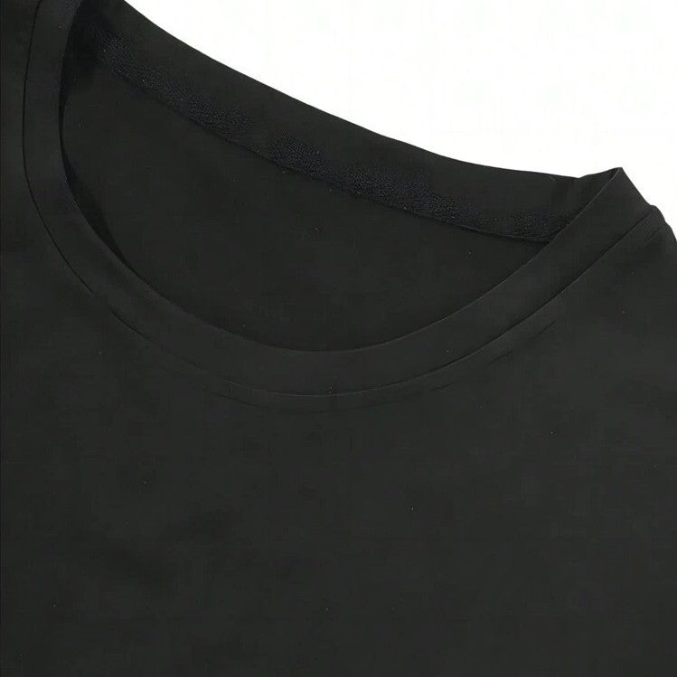 Damen T-Shirt mit kreativem Schriftzug im modernen Graffiti-Stil Drune