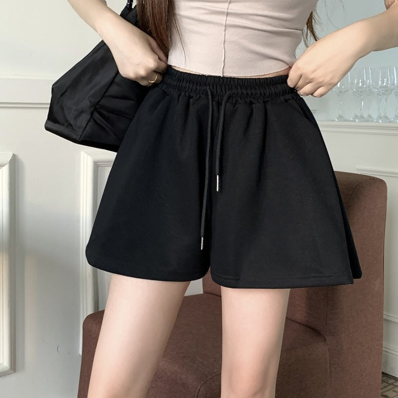 Damen Bequeme Sweatshorts mit elastischem Bund und lässigem Schnitt