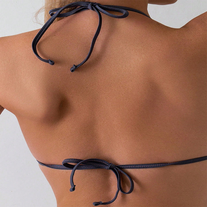 Damen Triangel-Bikini mit raffinierten Raffungselementen Drune