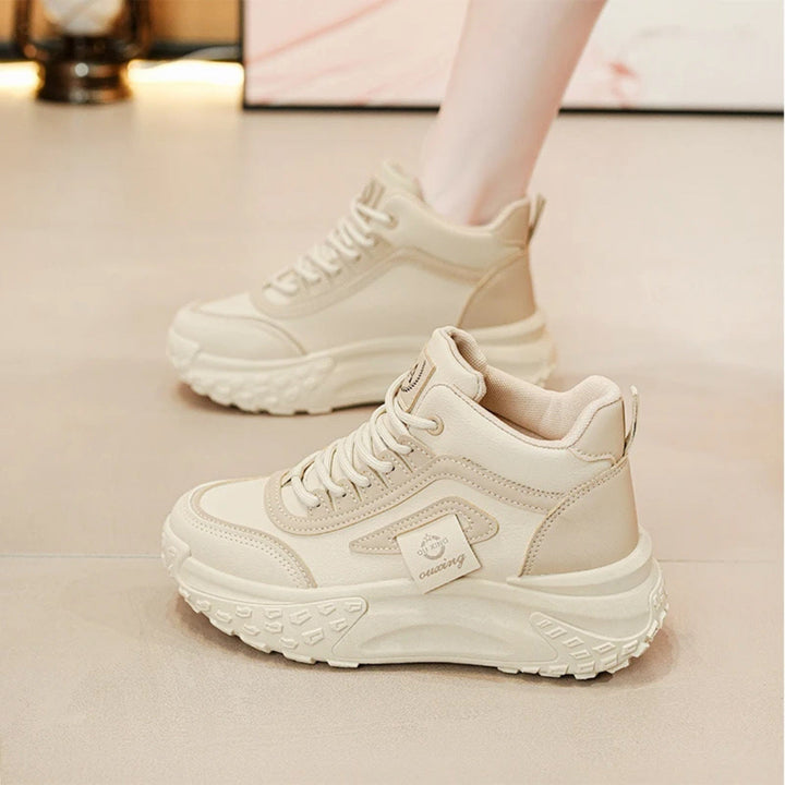 Damen Sportliche High-Top Sneakers mit rutschfester Sohle und dämpfendem Komfort Drune