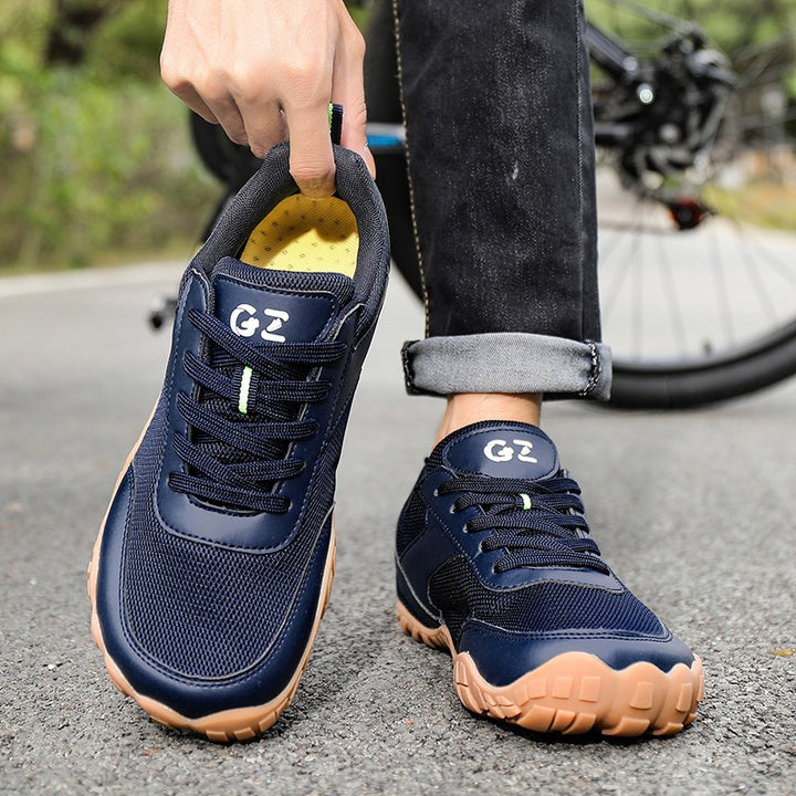 Herren leichte atmungsaktive Trail-Sneaker mit robuster Gummiprofilsohle Drune