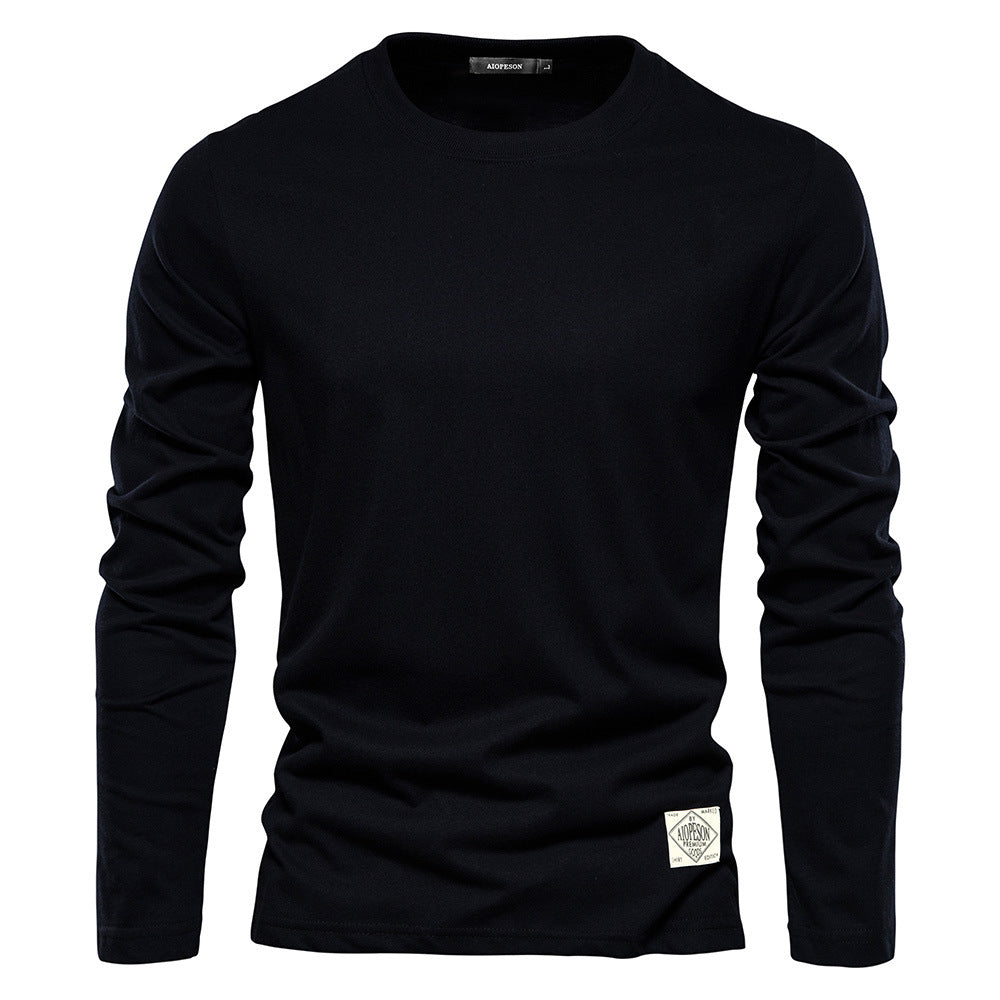 Herren Langarmshirt aus weichem Baumwollmix mit nachhaltigen Eigenschaften Drune