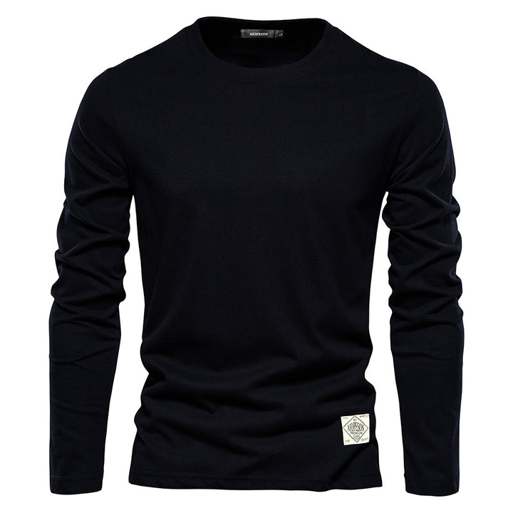 Herren Langarmshirt aus weichem Baumwollmix mit nachhaltigen Eigenschaften Drune