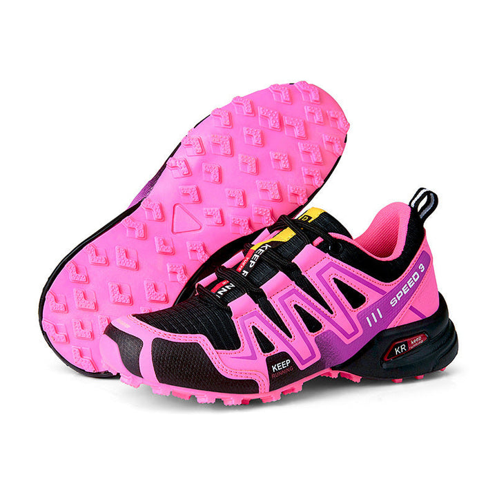 Damen Trail-Running Schuhe mit rutschfester Sohle und atmungsaktivem Obermaterial Drune