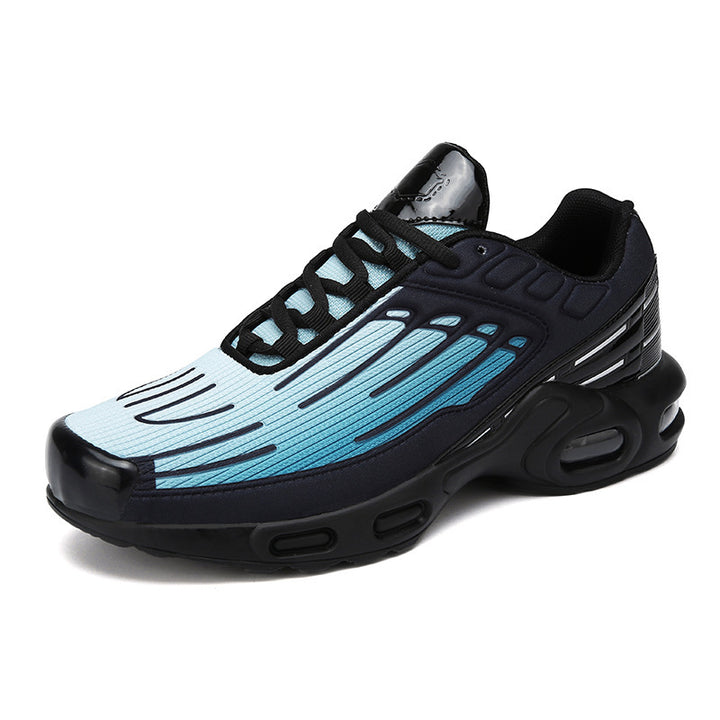 Herren Atmungsaktive Laufschuhe mit Luftkissen-Dämpfung und futuristischem Wellen-Design Drune