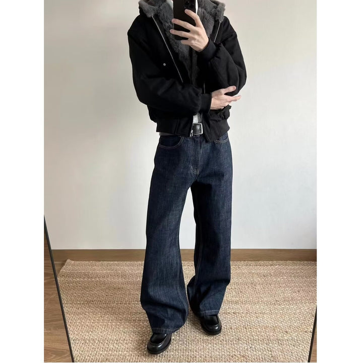 Damen Modische Weitgeschnittene Jeans Drune