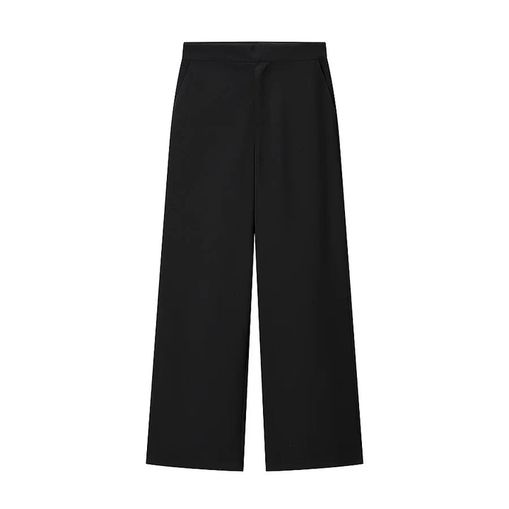 Damen nan taillierter Blazer mit Federrand an den Ärmeln und Pattentaschen Drune