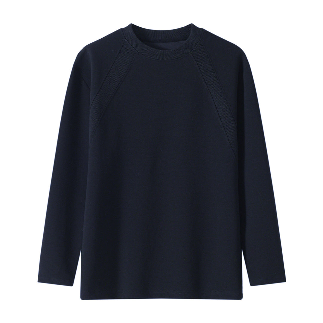 Unisex Oversize Langarm‑Sweatshirt mit Raglannähten und geripptem Rundhalsausschnitt Drune