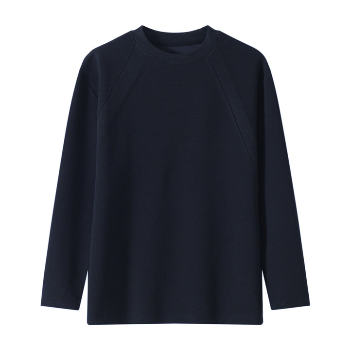 Unisex Oversize Langarm‑Sweatshirt mit Raglannähten und geripptem Rundhalsausschnitt Drune