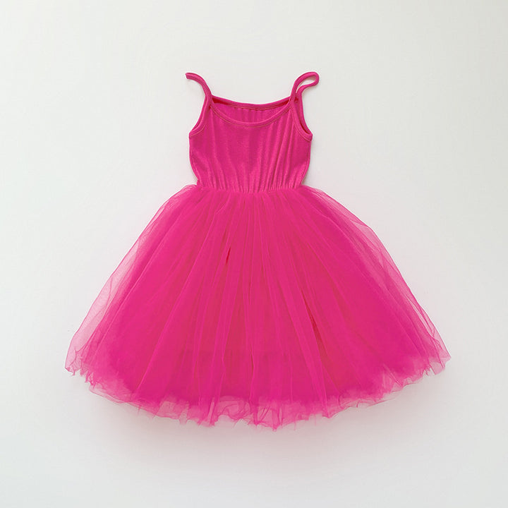 Mädchen Tüll Skater Tanzkleid Drune