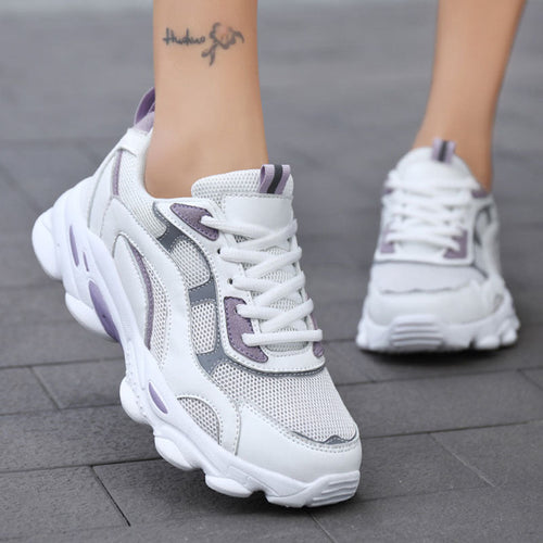 Damen Leichte und atmungsaktive Sneakers mit ergonomischer Dämpfung Drune