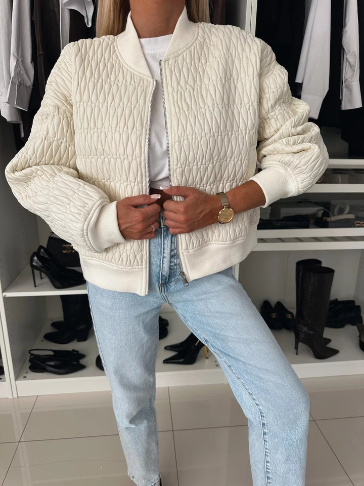 Damen Steppjacke mit komfortabler Passform und elastischen Bündchen Drune
