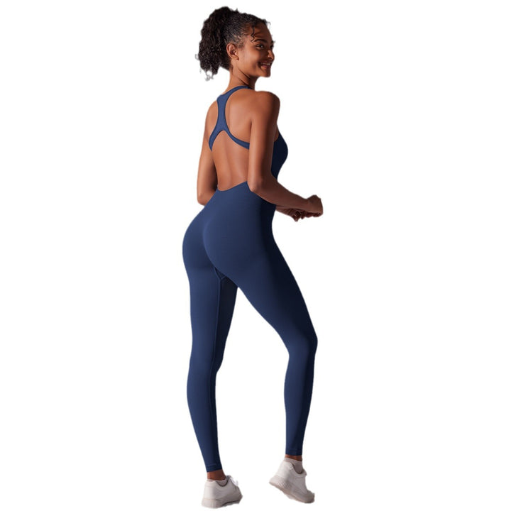 Damen Sportlicher Jumpsuit mit offener Rückenpartie und hoher Flexibilität Drune