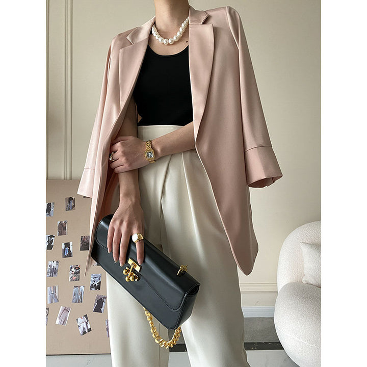 Damen Eleganter Blazer mit modernem Schnitt Drune