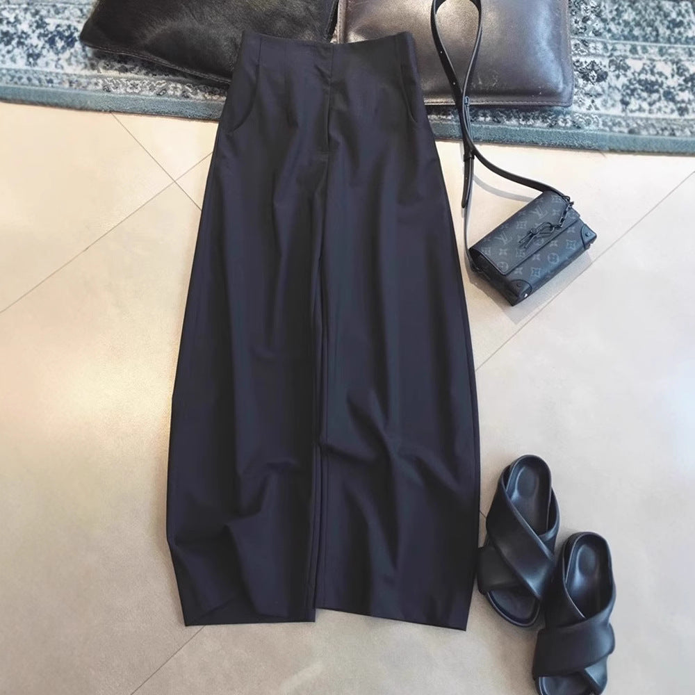 Damen Weit geschnittene schicke Hose Drune