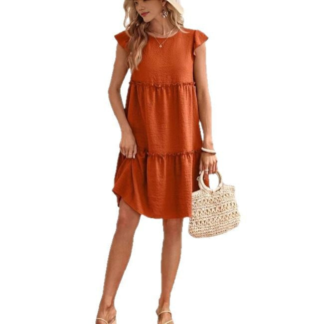 Damen lässiges Sommerkleid Drune