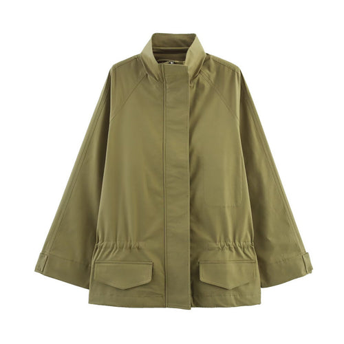 Damen Übergangsjacke mit praktischem Reißverschluss und großen Taschen Drune