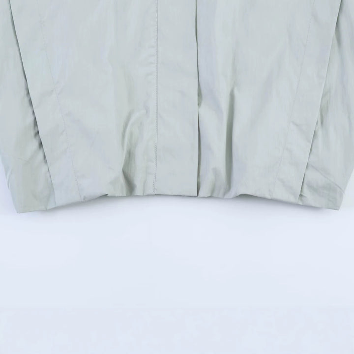 Damen Kurze Windjacke mit Stehkragen, oversized Ärmeln und verdeckter Front Drune