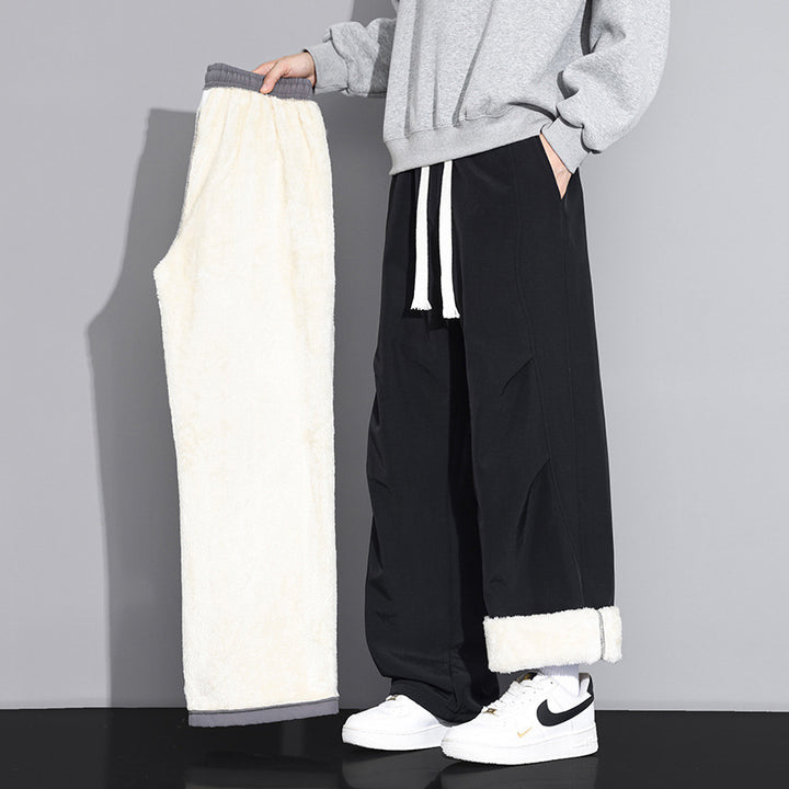 Damen Bequeme Plüsch-Freizeithose