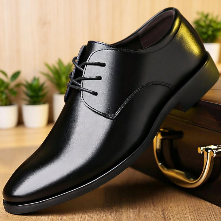 Herren Elegante Schnürschuhe aus hochwertigem Leder Drune