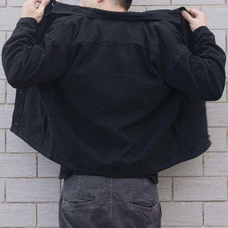Herren Lässige Utility-Jacke Drune