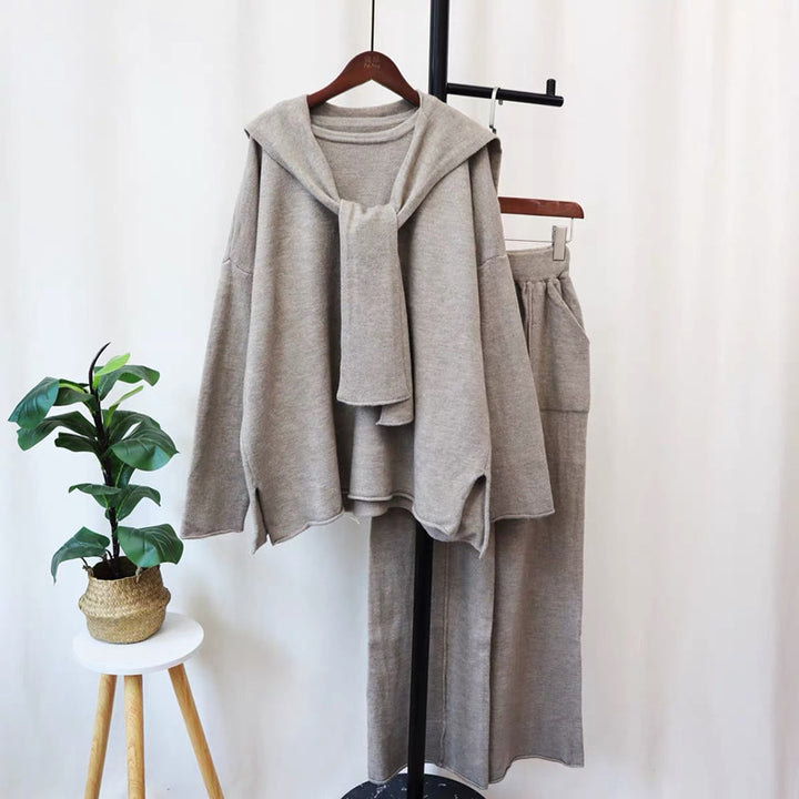 Damen lässiges Lounge-Set Drune